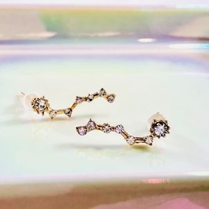 Womens Constellation Climber Gold Crystal Climber